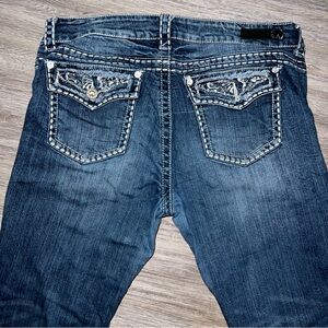 Warehouse one low rise straight cut jeans